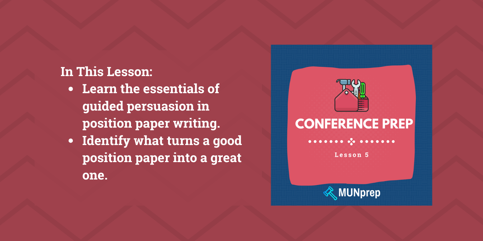 Learn about position papers, including the essentials of guided persuasion and how to write a great essay.